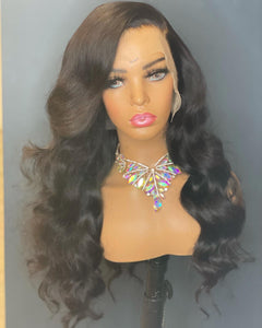 Body Wave 100% raw virgin hair frontal wig
